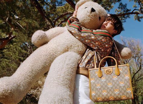 gucci teddy bear collection.